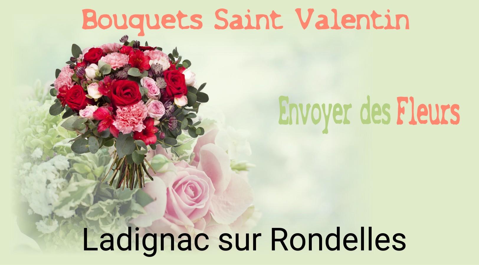 Roses de Saint-Valentin livrées à Ladignac-sur-Rondelles